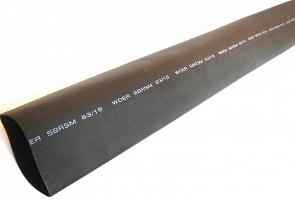 Термоусаживаемые трубки со стенками средней толщины MWTM-63/19-1000/U(S10)